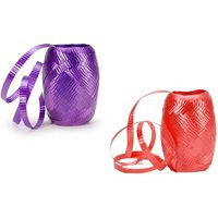 Four Curling Ribbon 66-Foot Kegs, 4 Red Or Purple Or 2 Of Each ~ Party Crafts, Balloon Ties, Gift Wr | Etsy (US)