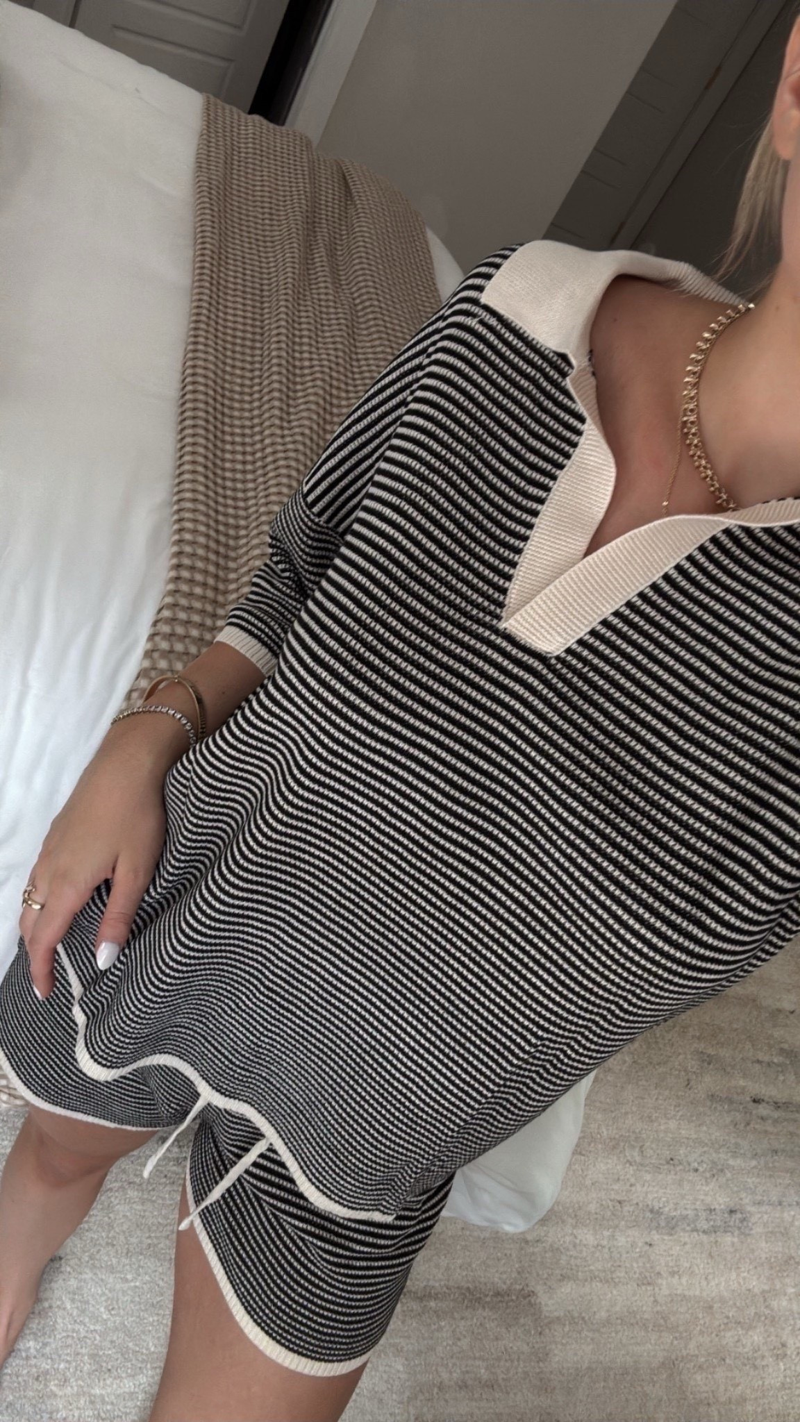 This set is so cute & comfy🤍
40% off now from Amazon!



Matching set, striped set, spring outfits 2026, summer outfits , Sidneymarieduke

#LTKSeasonal #LTKootd