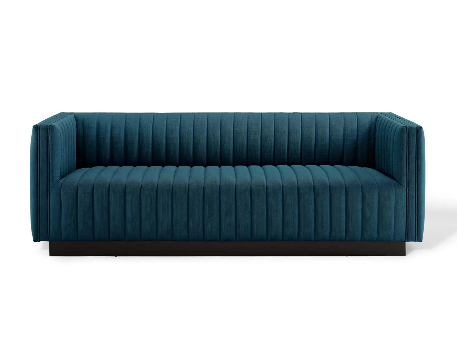 Cayman 84" Tuxedo Arm Sofa | Wayfair Professional