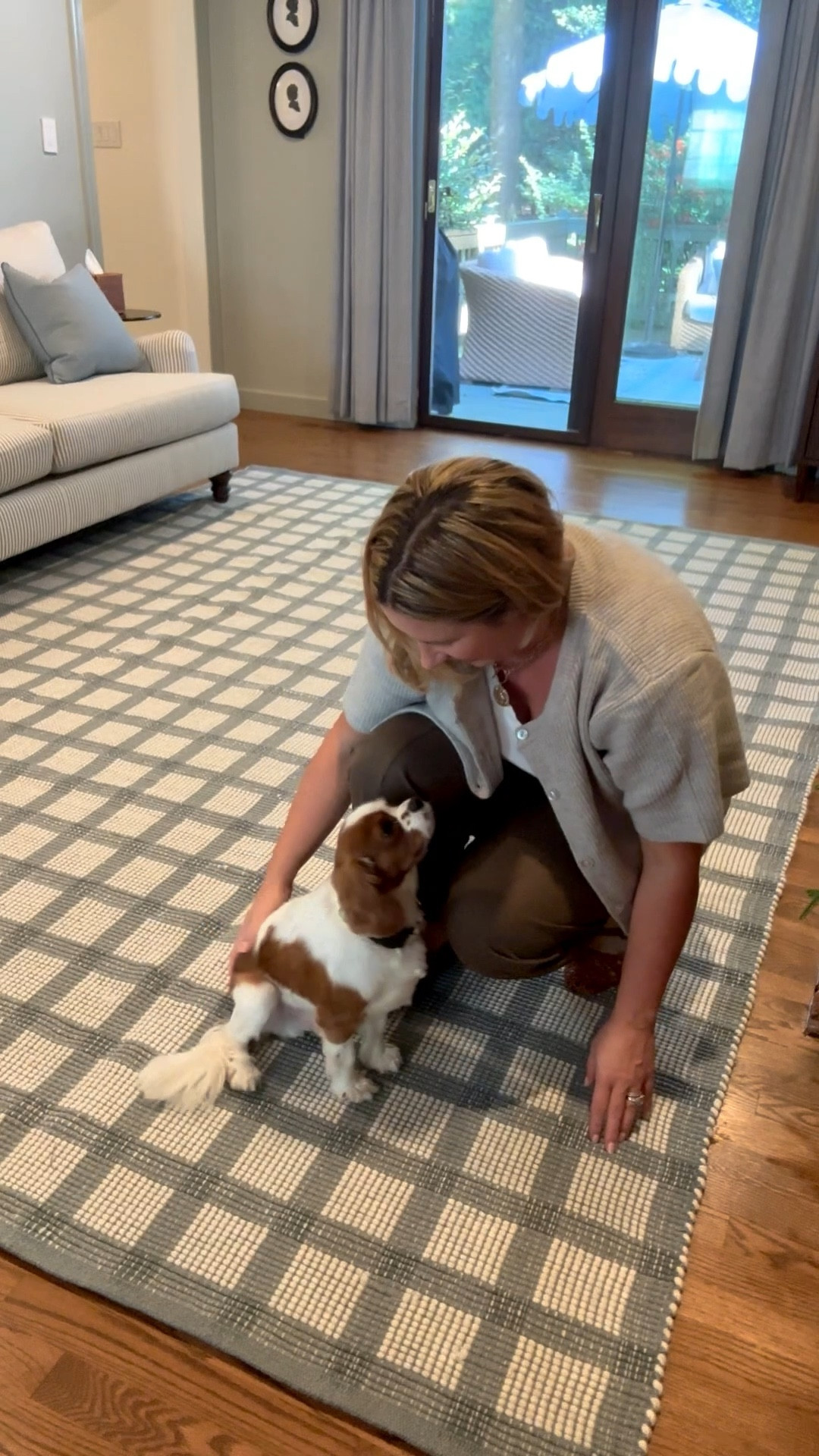 A Cozy Den Transformation! This room has had quite the transformation, especially now with new Wayfair finds. The checkered rug, the classic chest of drawers, and that beautiful mirror brought everything together—it finally feels cozy, warm,  and finished.💥 Wayfair’s 5 Days of Deals is live now with up to 70% off and fast, free delivery on orders over $37!
@wayfair #Wayfair #WayfairPartner 

#LTKSaleAlert #LTKHome