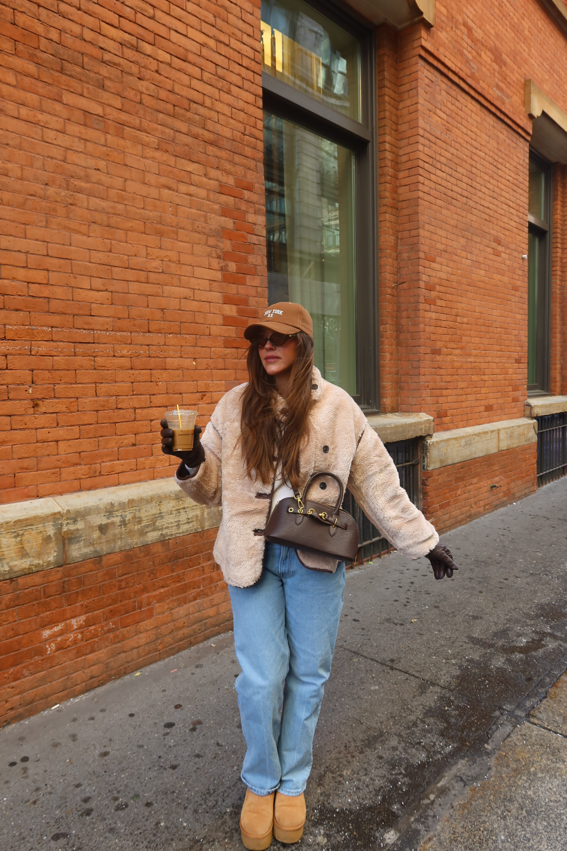 Winter outfit idea! Loving this easy street style look while still staying warm!  

 #LTKootd #LTKFindsUnder100