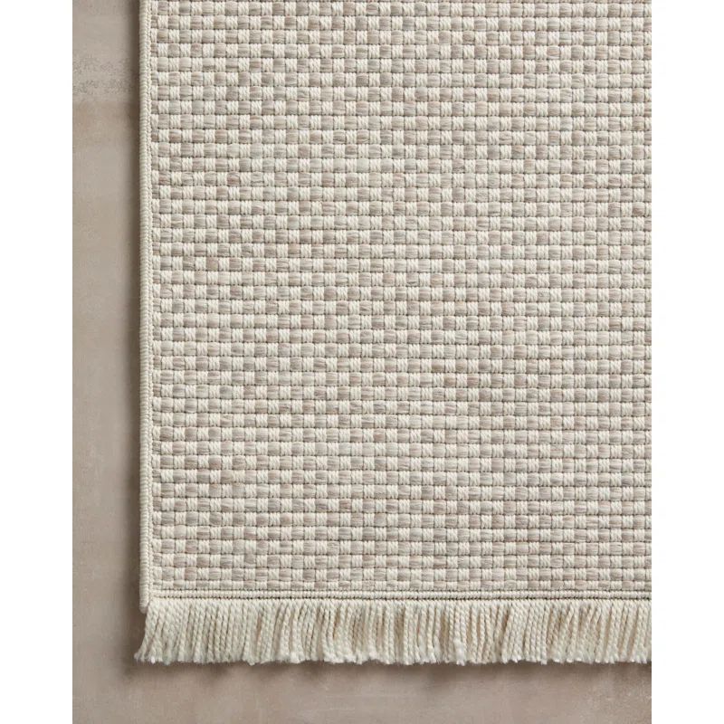 Amber Lewis x Loloi Malibu Ivory / Dove Indoor / Outdoor Area Rug | Wayfair North America