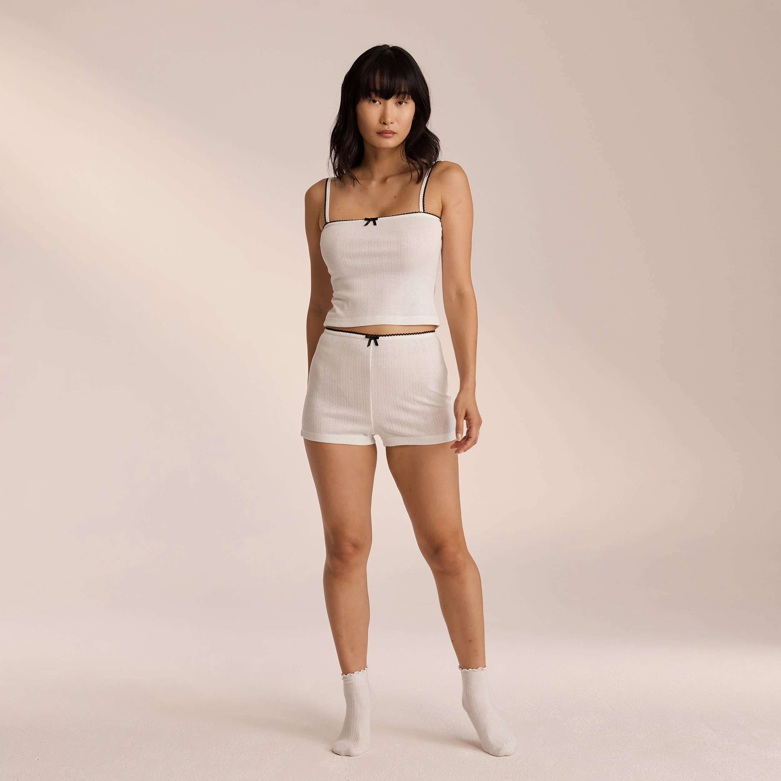 Pointelle Pyjama Shorts | Lounge UK