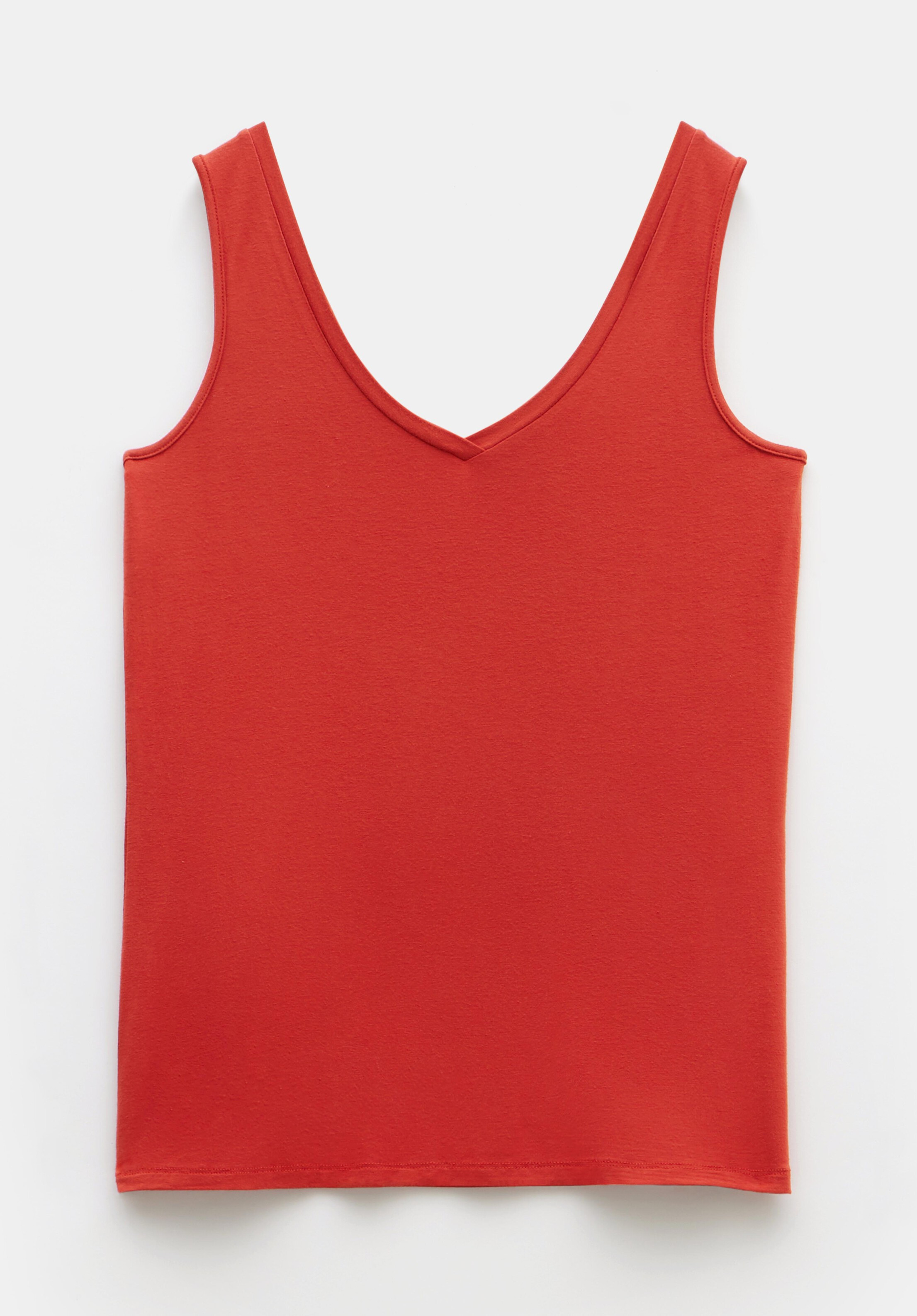 Sally V-Neck Jersey Vest Top | Hush UK