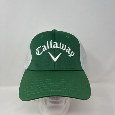 Callaway Hat Mens Large XL  Odyssey Putters Golf Golfing Cap Green White  | eBay | eBay US