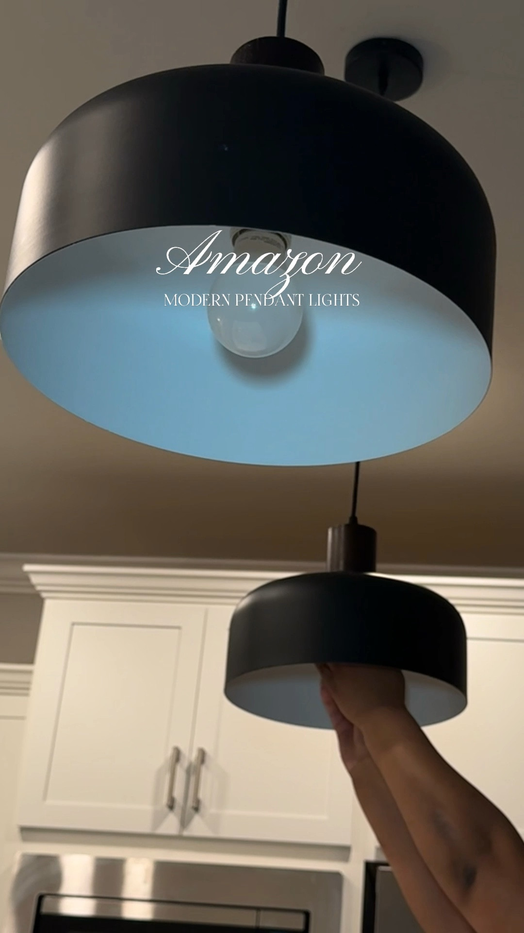 First time installing modern pendant lights from Amazon, and I did it all on my own! 🙌 Here’s a quick rundown of the process:

1️⃣ Turn off the power at the breaker (safety first!).
2️⃣ Remove the old fixture and disconnect the wires.
3️⃣ Connect the new pendant wires to the ceiling box (match black to black, white to white, and ground to ground).
4️⃣ Secure the pendant base, adjust the height, and screw in the bulbs.

Not sure how I feel about the look yet, but I’m proud of the DIY effort! Linked these lights in my bio if you’re curious. Stay tuned for the final update and styled look! HomeDecor #PendantLights #DIYHomeProjects #ModernLighting #AmazonFinds #LightingUpgrade #HomeImprovement #InteriorStyling #LightingInspo #DIYLighting #HomeDesign #BudgetFriendlyDecor #ModernHome #DecorGoals #AmazonHome #HomeAesthetic #HomeRenovation #DIYDecor #LightFixtures #HomeStyle

#LTKHome #LTKSeasonal #LTKStyleTip
