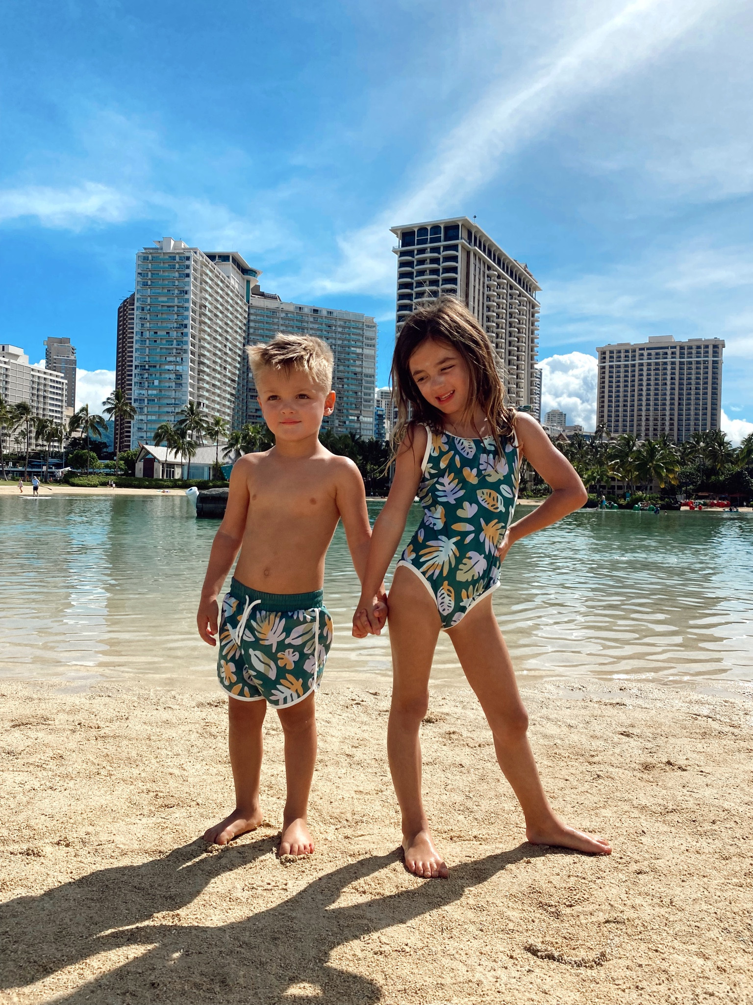 Matching boy girl brother sister swimsuits  

#LTKfamily #LTKkids #LTKswim