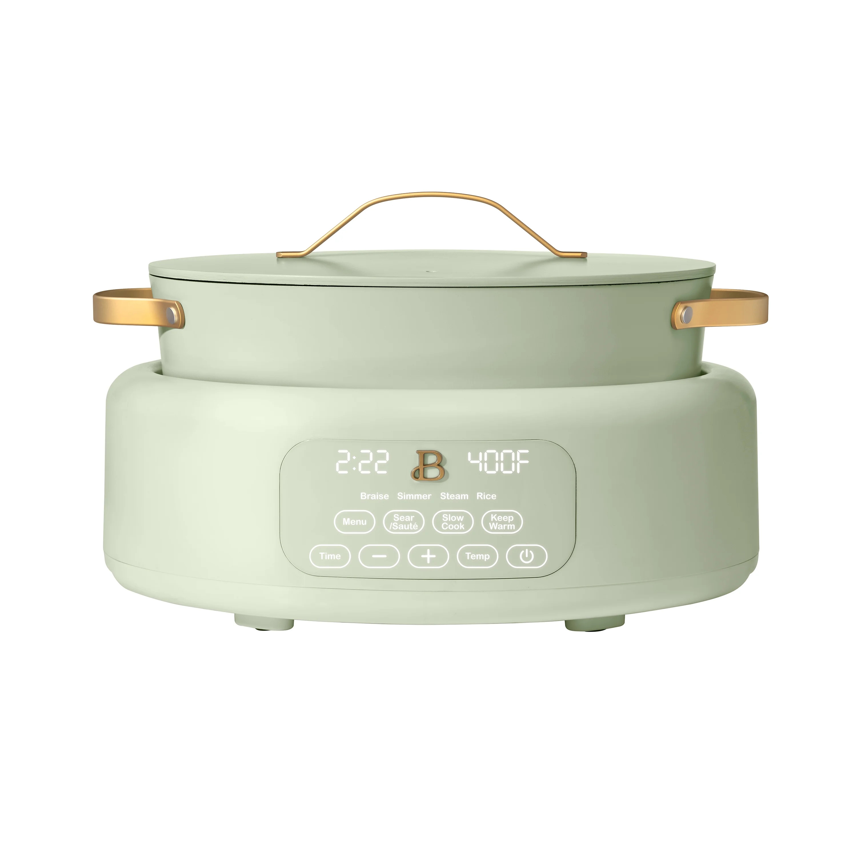Beautiful 10 in 1, 6 Qt Electric Multi-Cooker, Sage Green by Drew Barrymore | Walmart (US)