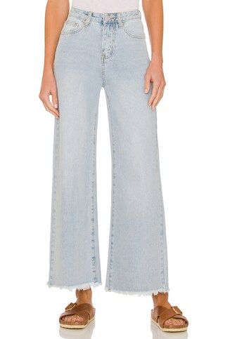 superdown Lucy Crop Flare Jeans in Light Vintage Indigo from Revolve.com | Revolve Clothing (Global)