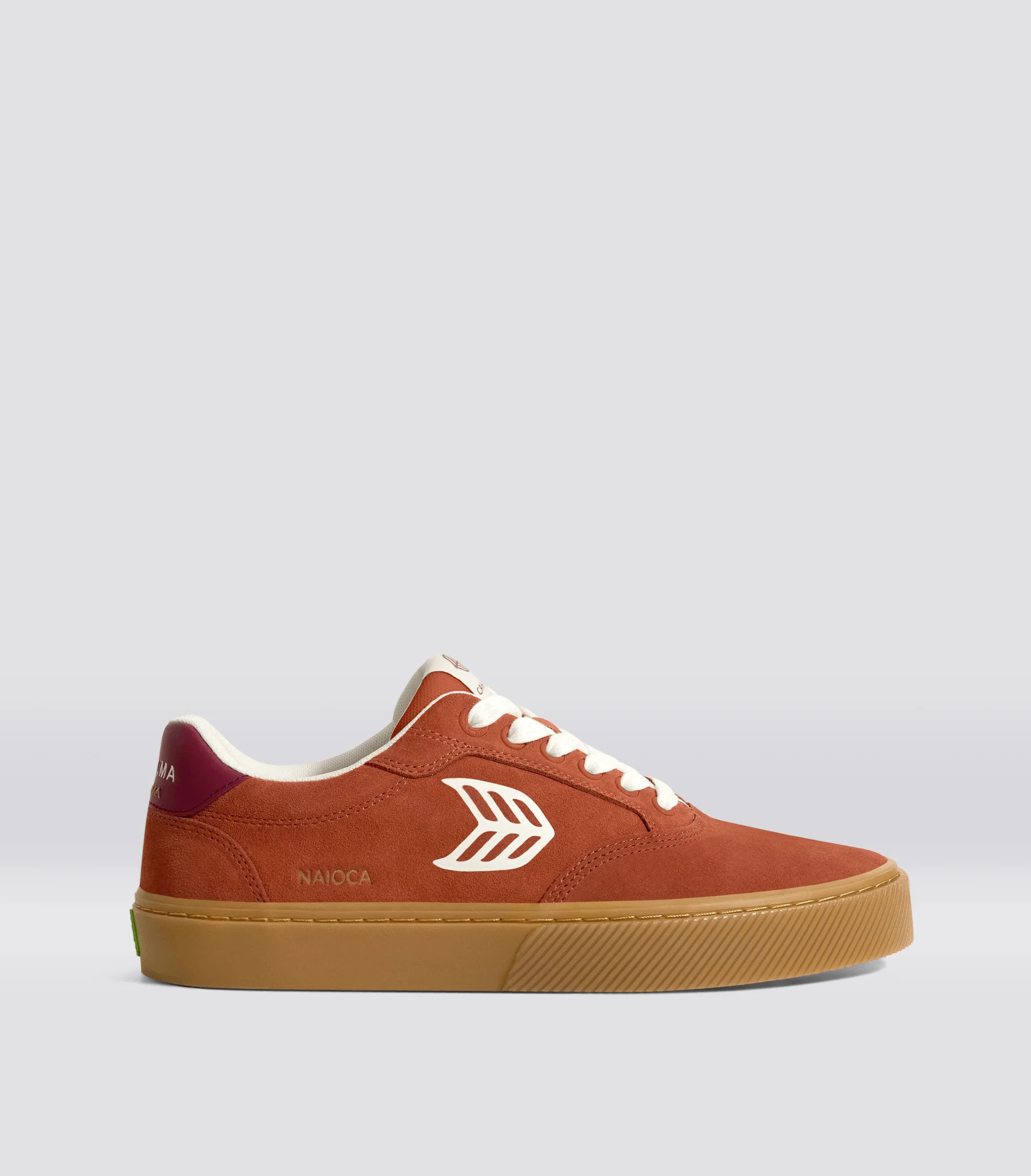 Women's Picante Suede and Gum Sole Low Top Sneakers | Naioca | Cariuma