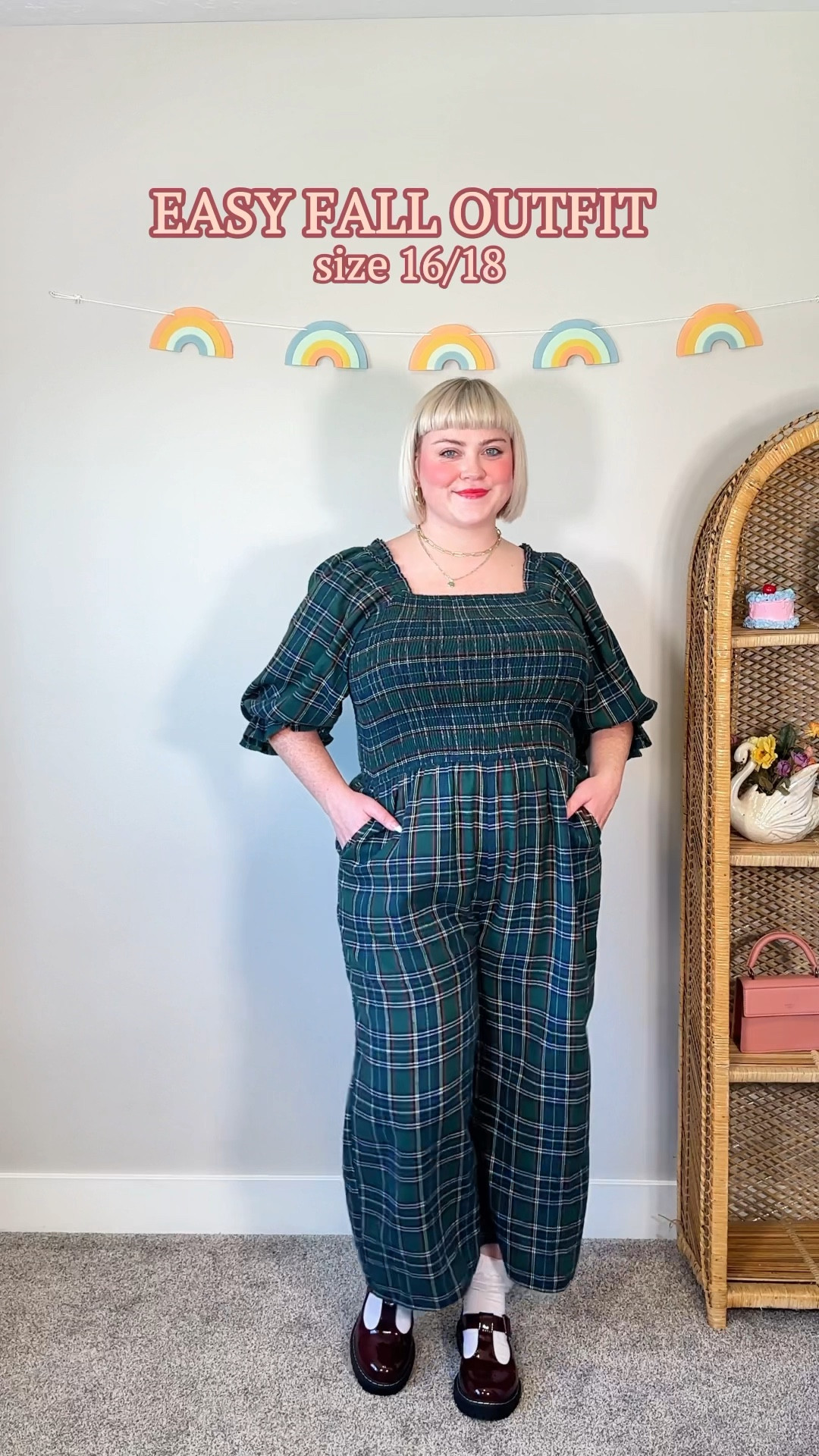 Easy plus size fall outfit 🍁 


#LTKplussize #LTKVideo