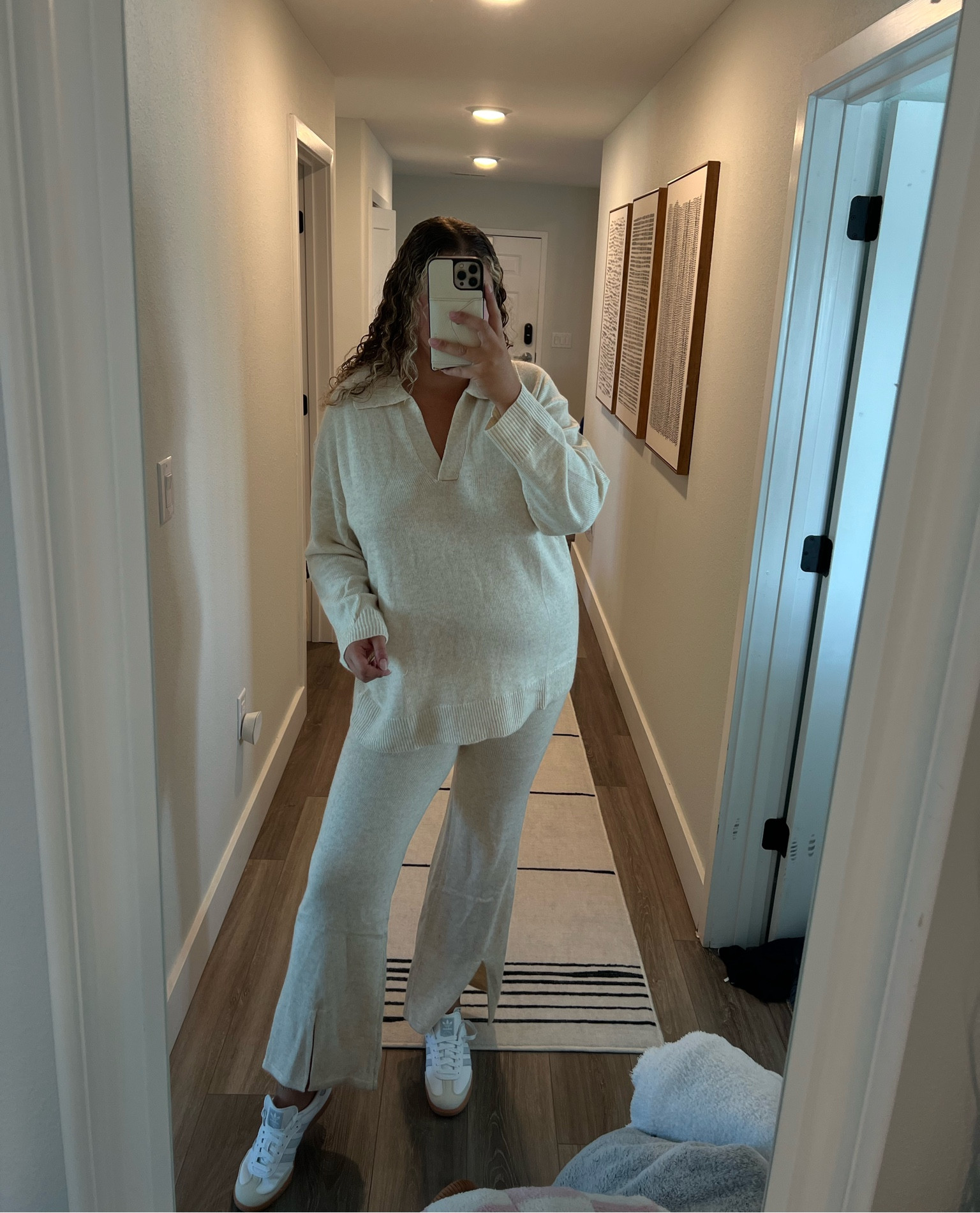 Vici matching set and adidas sambas together for a casual travel outfit or perfect for back to school look on campus. 

#LTKBacktoSchool #LTKFallSale #LTKxVICI