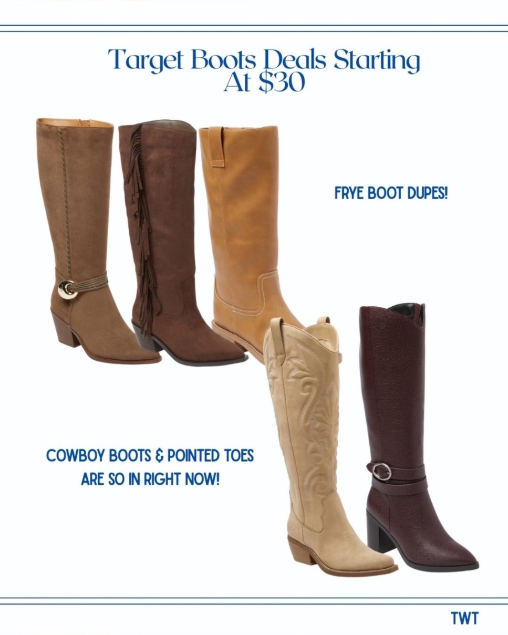 A lot off Boots are on sale right now at Target!

#LTKSaleAlert #LTKootd #LTKgrwm