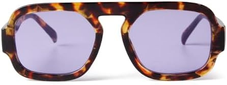 ADE WU Trendy Square Sunglasses for Women Men,Vintage Square Aviator Sunglasses Fashion 70s Inspi... | Amazon (US)