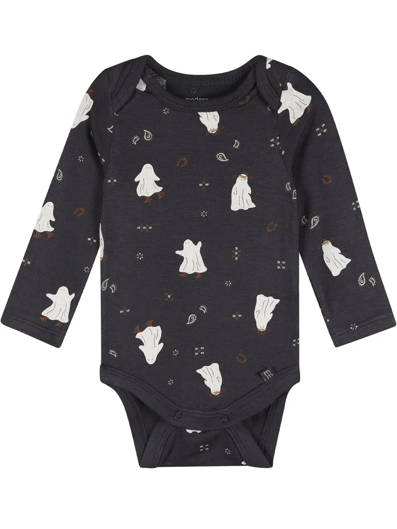Modern Moments by Gerber Neutral Halloween Bodysuit and Pant Outfit Set, 2-Piece, Sizes Newborn -... | Walmart (US)
