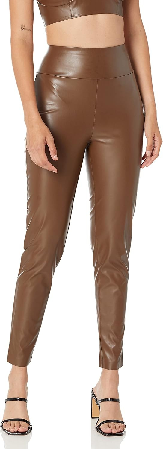 The Drop Women's Owen Vegan Leather Straight Leg | Amazon (US)
