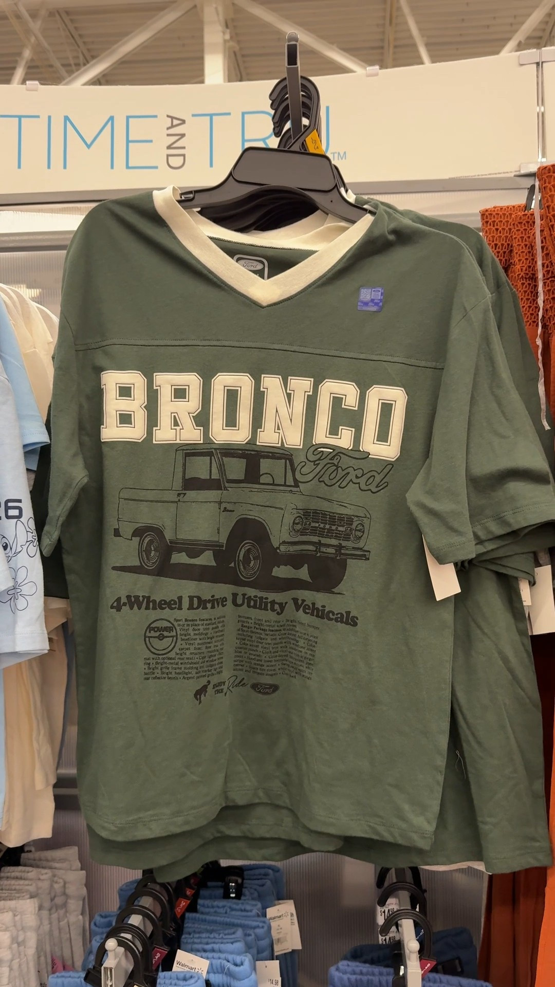 saw the cutest oversized bronco shirt at Walmart !!! Only $11.98 too ! So cute ! 

#LTKU #LTKActive #LTKSeasonal