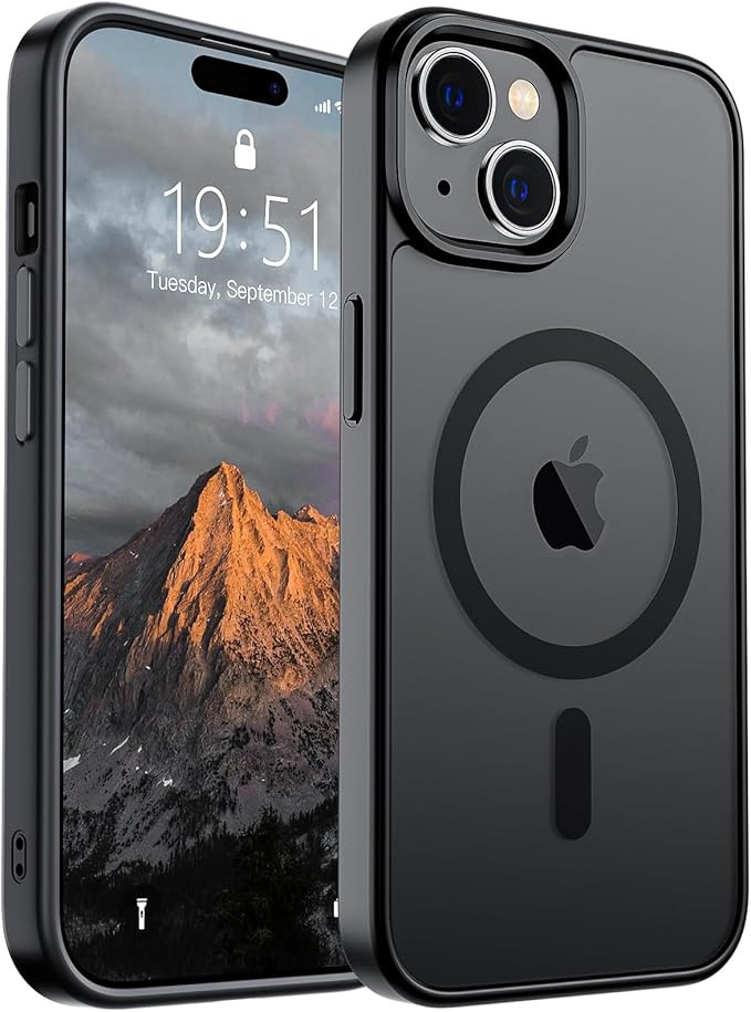 SUPFINE Magnetic for iPhone 15 Case (Compatible with MagSafe) (Military Grade Drop Protection) Tr... | Amazon (US)