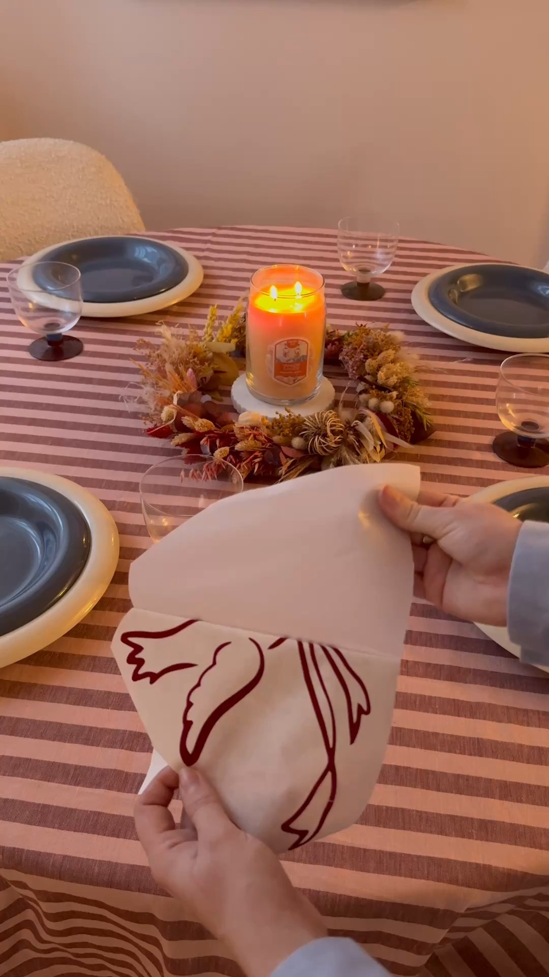 Tablecloth stickers, come in temporary or permanent and can customise the names ✨

#LTKuk #LTKfestive #LTKwinter