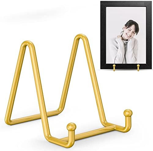 TR-LIFE Plate Display Stand - 3 Inch Holder + Metal Frame for Picture, Decorative Plate, Photo Ea... | Amazon (US)