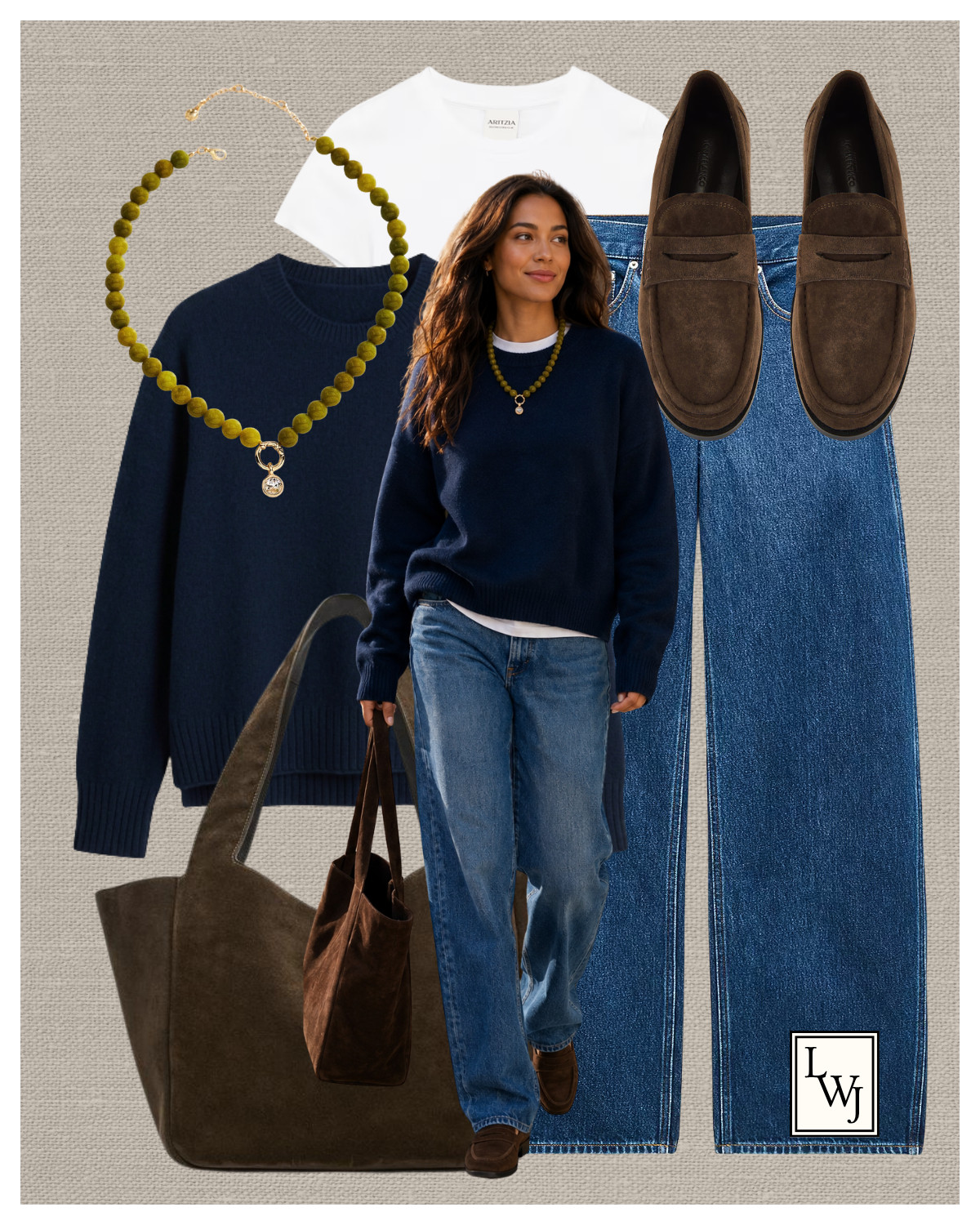mini cool tone fall capsule for effortless everyday outfits fall capsule / fall style / elevated style / style over 30
