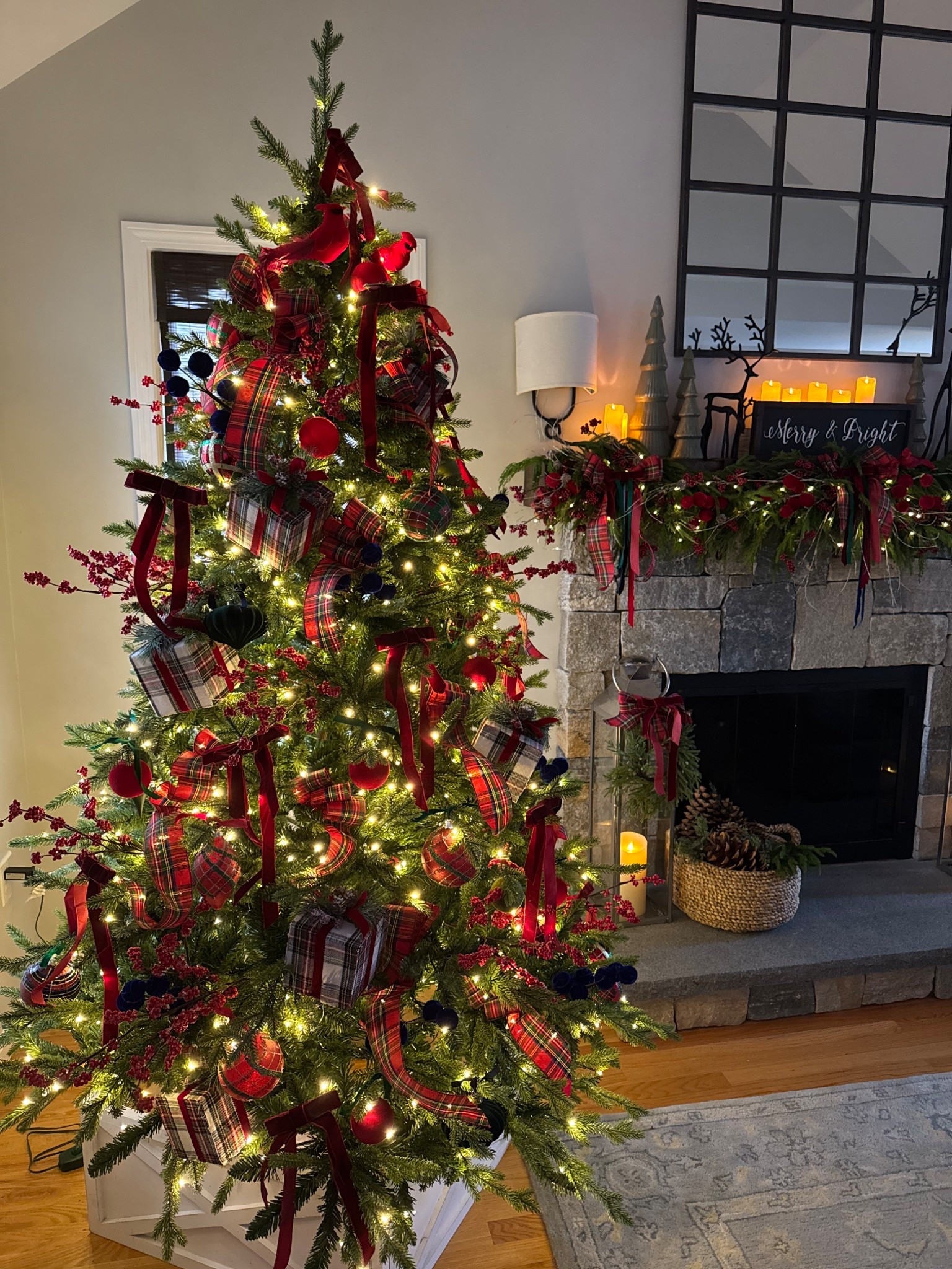 If “holiday sophistication” were a Christmas tree, this would be it — a bold, tailored Ralph-Lauren-style masterpiece that turns your home into a winter manor.

Meet the @kingofchristmas 7.5 ft pre-lit Scarlet Fir — dressed to the nines in full Ralph-Lauren-inspired elegance. Tartan plaid ribbon, velvet bows, rich red berries, classic plaid ornaments, and deep blue velvet accents come together to create a tree that feels timeless, tailored, and effortlessly luxurious. 🎄💫

#christmasdecor #holidaydecor #christmastreeinspo #christmasaesthetic #classicchristmas #traditionalchristmas #luxurychristmas #plaidchristmas #tartanchristmas #ralphlaurenhome #ralphlaurenstyle #christmastreedecor #homefortheholidays #kingofchristmas #ad #gifted 


#LTKHoliday #LTKHome #LTKSeasonal