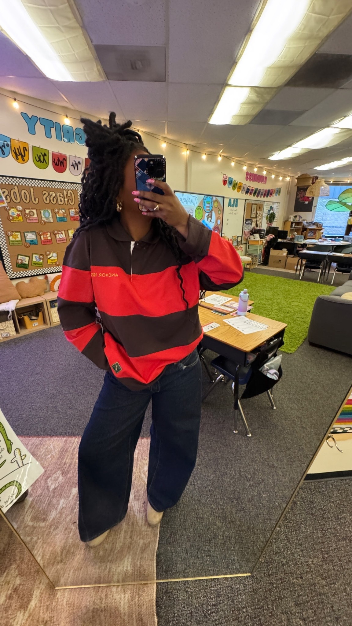 Top is Zara (Medium): 1165/047/700
Pants: Sz 28