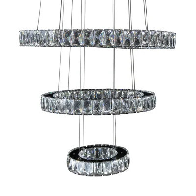 Asteroids LED Chandelier, Small | Perigold