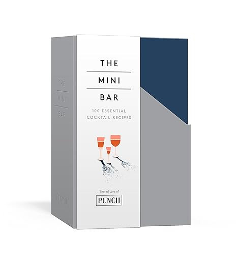 The Mini Bar: 100 Essential Cocktail Recipes; 8 Notebook Set | Amazon (US)