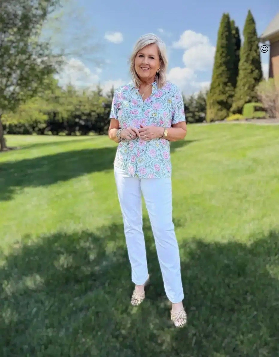 The perfect Spring outfit! Kohl’s finds for Spring and Summer. I’m wearing a medium top and size 8 pants.

#LTKOver40 #LTKMidsize #LTKootd