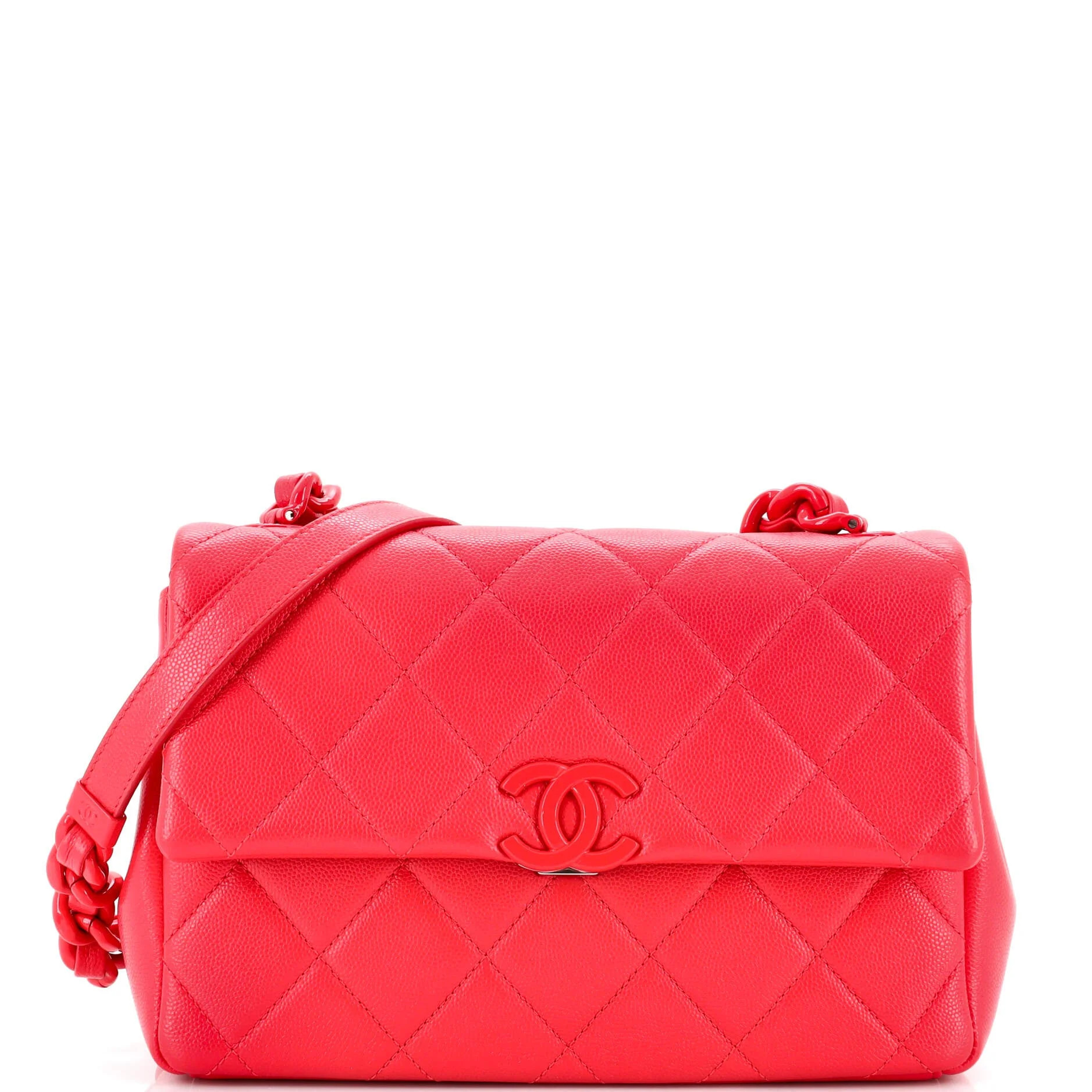 Pre-Owned My Everything Flap Bag Quilted Caviar Medium by Rebag | Walmart (US)