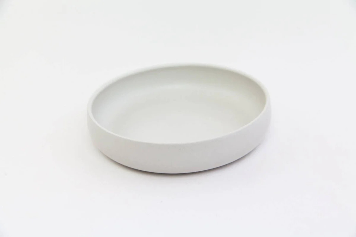 Matte Chalk Salad Plate or Soup Bowl - Set of 4 | APIARY by The Busy Bee