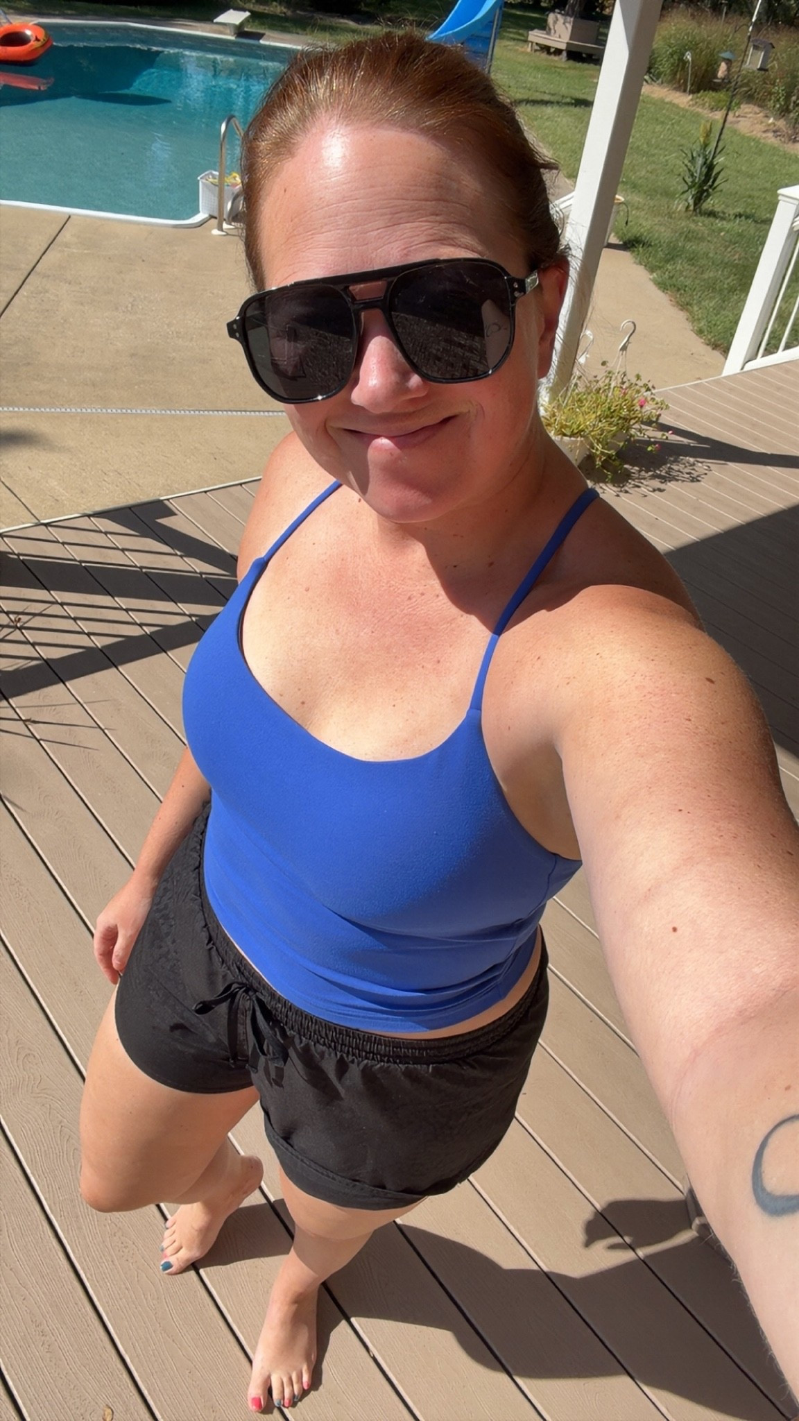Wearing in medium in both

#LTKootd #LTKMidsize #LTKActive