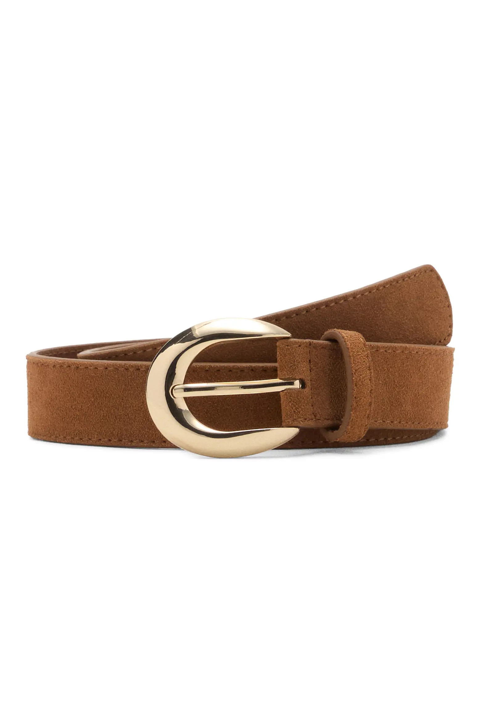 Oval Buckle Suede Belt (Women) | Nordstrom | Nordstrom