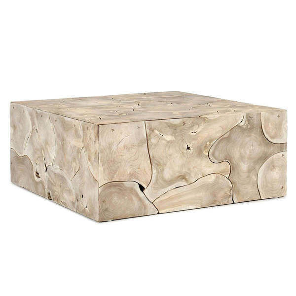 Sorrento Teak Wood Square Coffee Table | Scout & Nimble