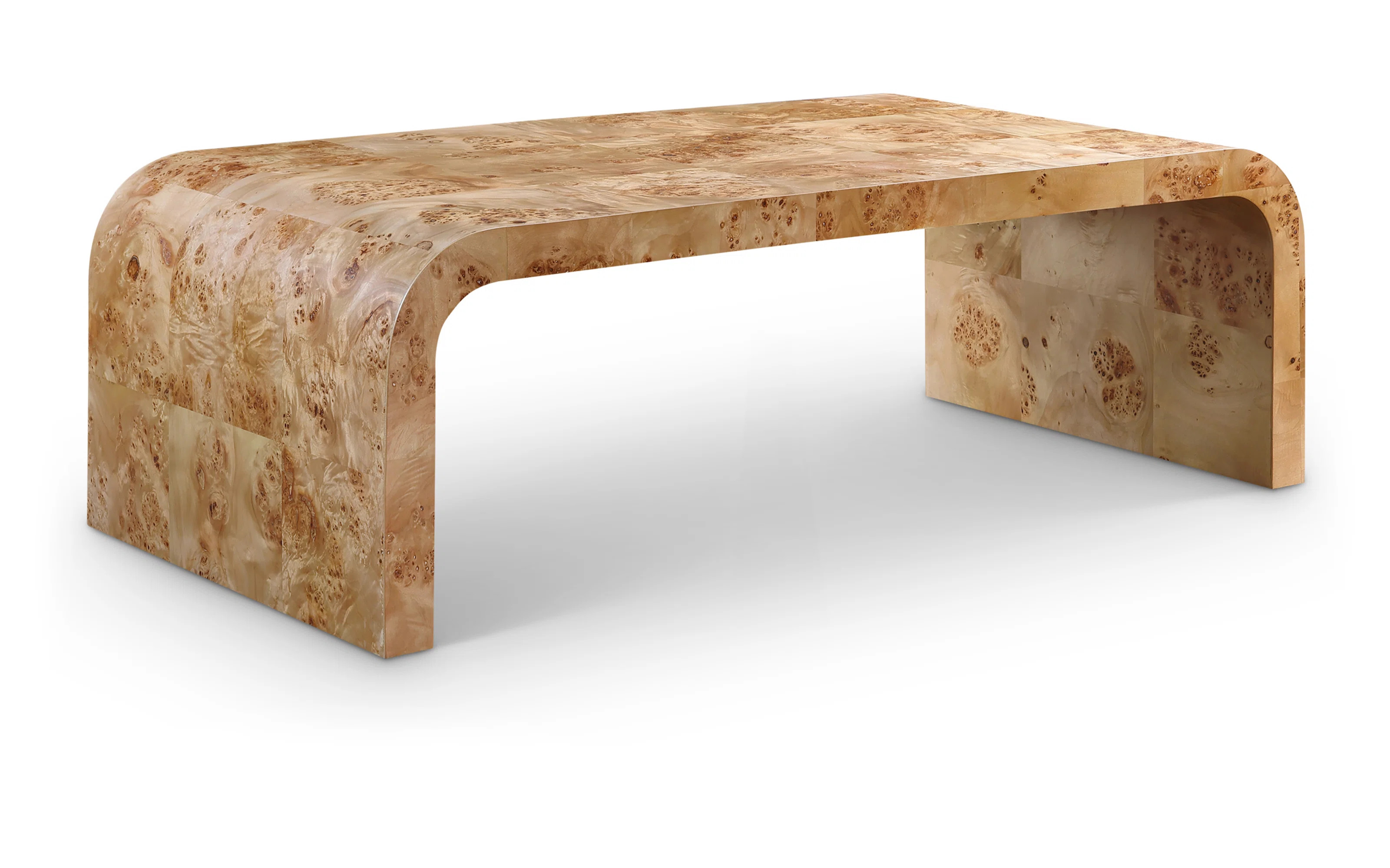 Loon Peak® Kaiyanna Solid Wood Sled Coffee Table & Reviews | Wayfair | Wayfair North America