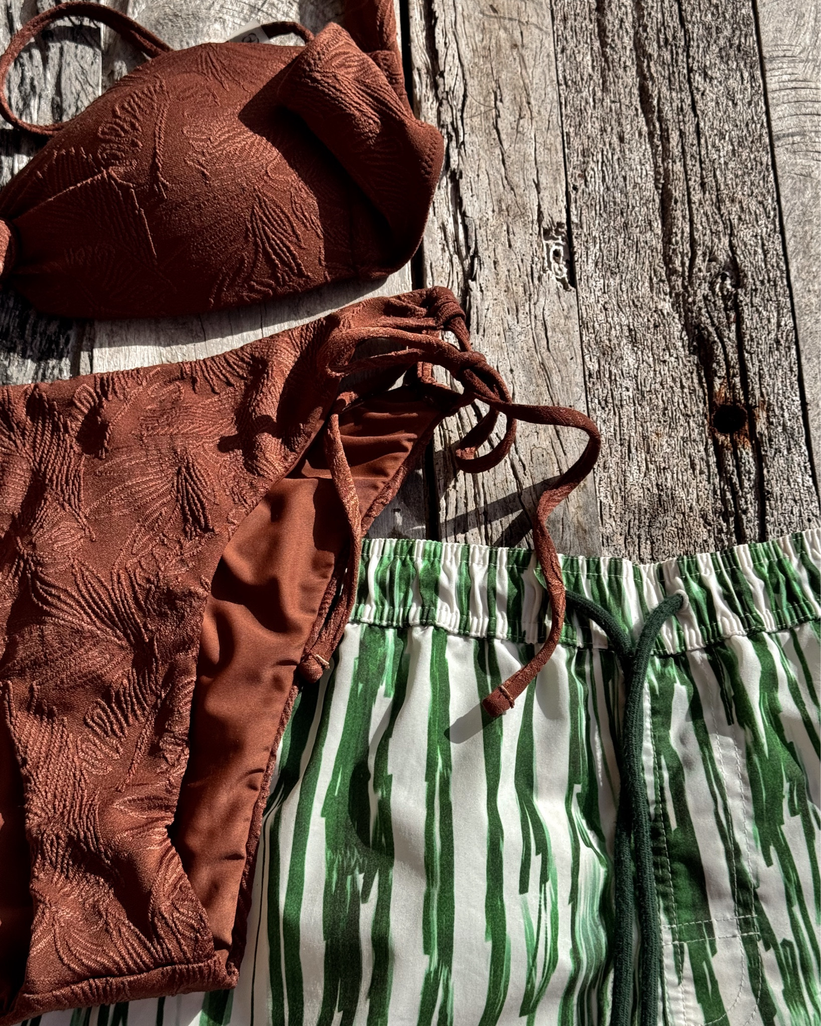 Chic couples complimenting swimwear 🤎🌴

#LTKFindsUnder100 #LTKSeasonal #LTKFindsUnder50
