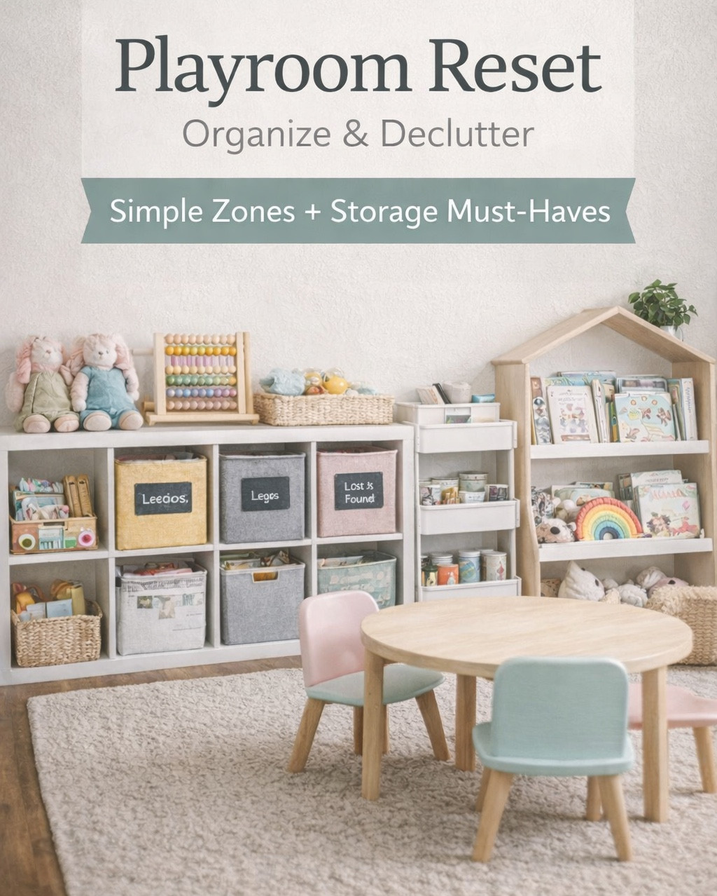 ✨ PLAYROOM RESET = SANITY RESTORED ✨

There is just something about a fresh, organized playroom that makes the whole house feel lighter 🙌

We did a full reset cleared clutter, simplified toys, added functional storage, and created little “zones” so everything has a home (and cleanup is actually doable 👏).

✔️ Toy bins + woven baskets
✔️ Clear storage for crafts
✔️ Book ledges for easy grab-and-go
✔️ Labeled containers (game changer)
✔️ Neutral + cozy decor to keep it calm

If you’re in your “new year, new systems” era or just tired of stepping on LEGOs 😅 this reset makes SUCH a difference.

Everything linked here 🤍

Save this for your next reset day + follow for more home organization + mom life finds ✨

#PlayroomReset #HomeOrganization #MomLife #LTKHome #OrganizedHome #ToyStorage #MomHacks

#LTKBaby #LTKmomlife #LTKHome