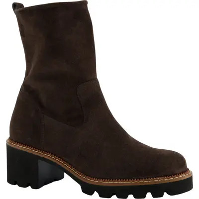 Paul Green Wanda Lug Sole Utility Boot in Toffee Soft Suede at Nordstrom, Size 7Us | Nordstrom