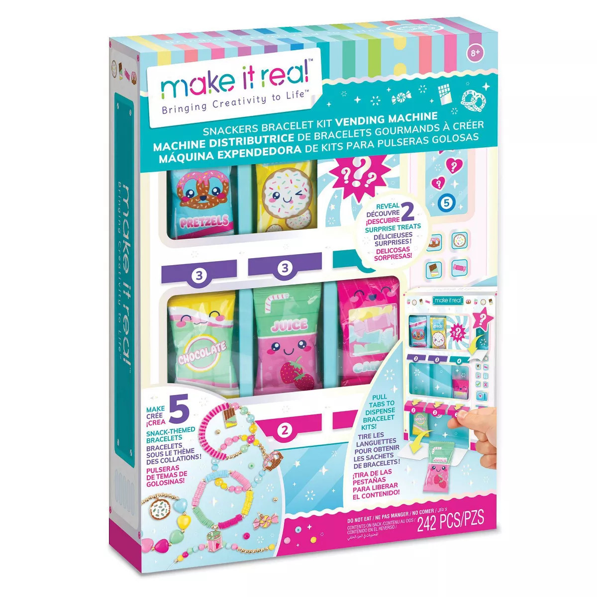 Make It Real Snackers DIY Bracelet Vending Machine | Target