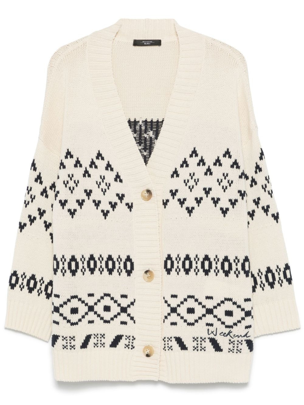 Weekend Max Mara Acacia cardigan - Neutrals | Farfetch Global