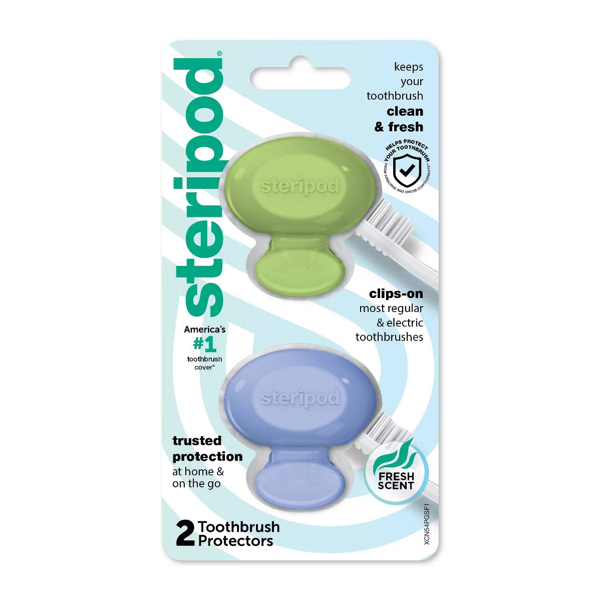 Steripod Toothbrush Protec Cover - Trial Size - 2ct | Target