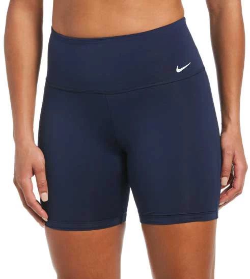 Nike Women's Essential 6"" Kick Shorts, XL, Blue | Dick's Sporting Goods