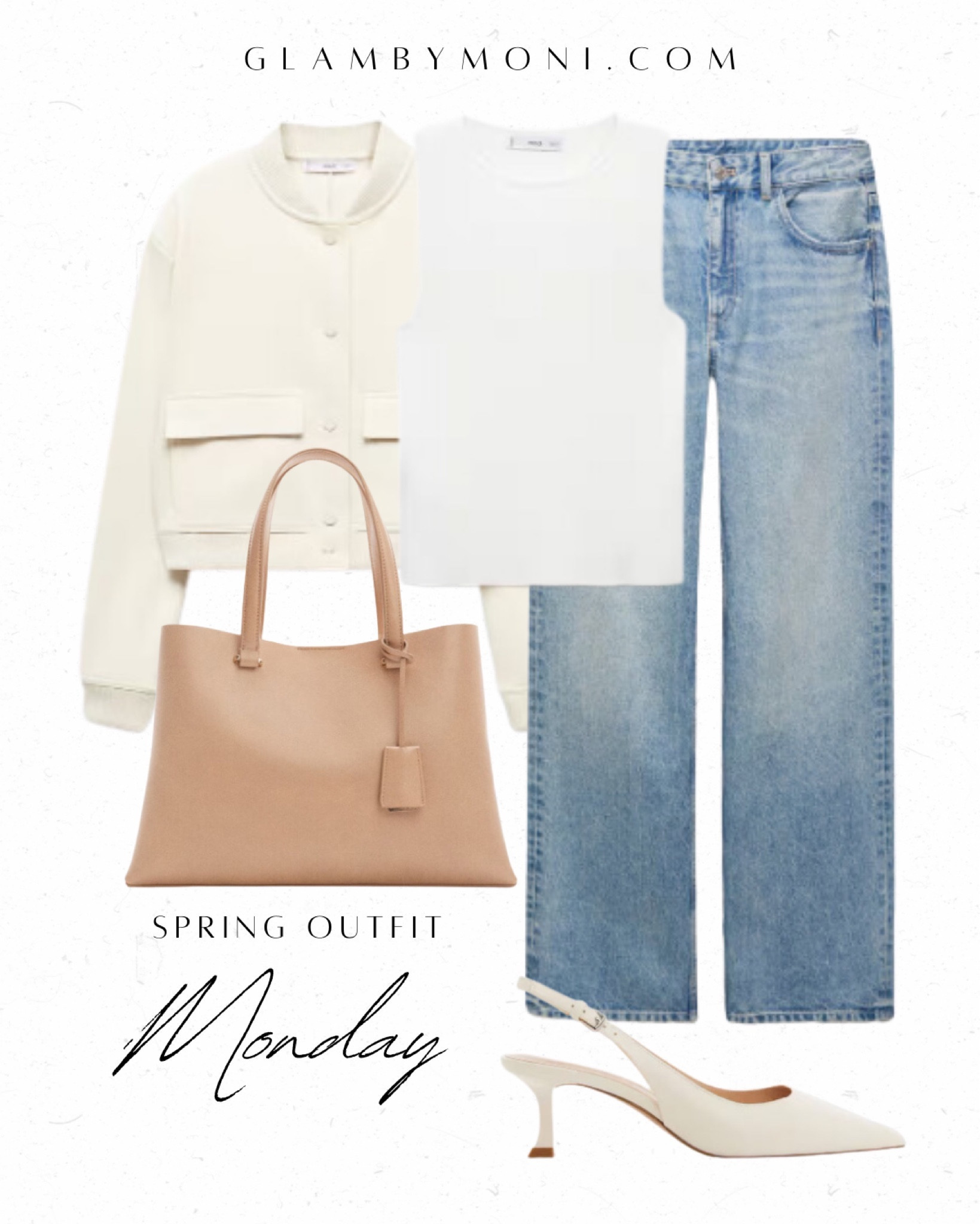 Flaunt your fresh spring style with this chic ensemble from Mango! //

Mango, Mango Outfits, Mango Jeans, Mango Jacket, Casual, Casual Outfits, Spring, Spring Outfits, Spring Break Outfits, Spring 2024, Spring Fashion, Spring Looks, Fashion

#LTKSeasonal #LTKstyletip #LTKfindsunder100