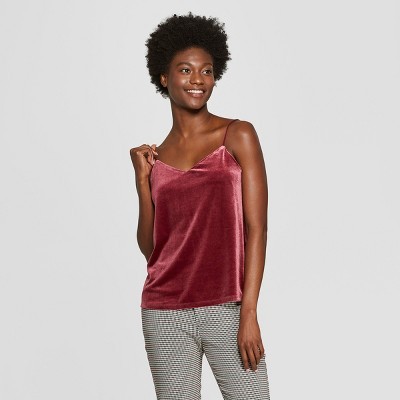Women's Velour Cami - A New Day™ | Target