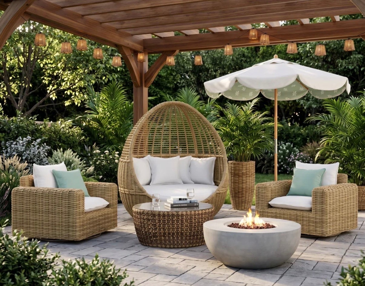 Turn your backyard into the cozy outdoor oasis of your dreams ✨🌿

Which piece would you add to your patio first? 🤍🔥 #LTKHome #PatioInspo #BackyardGoals #OutdoorLiving #CozyOutdoorSpace

#LTKSeasonal #LTKSwim #LTKHome
