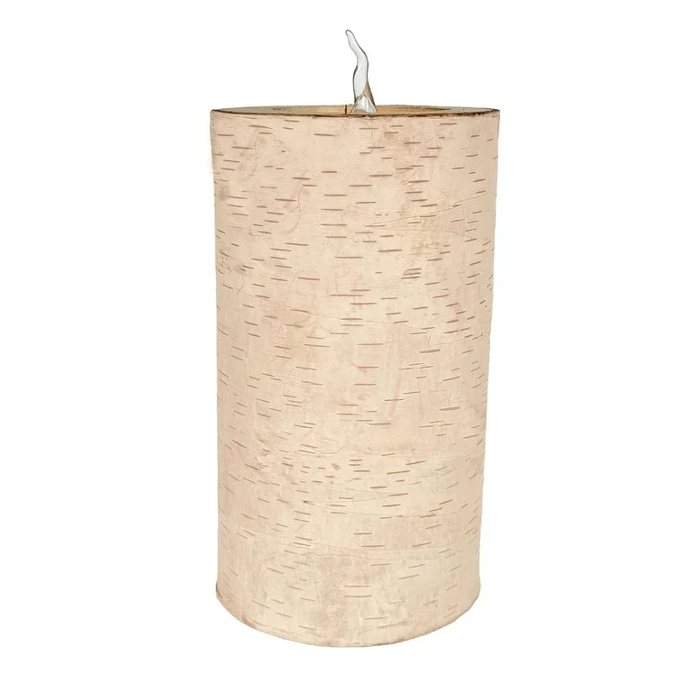 Battery Operated LED Wooden Flameless Christmas Candle, Brown, 6", by Holiday Time | Walmart (US)