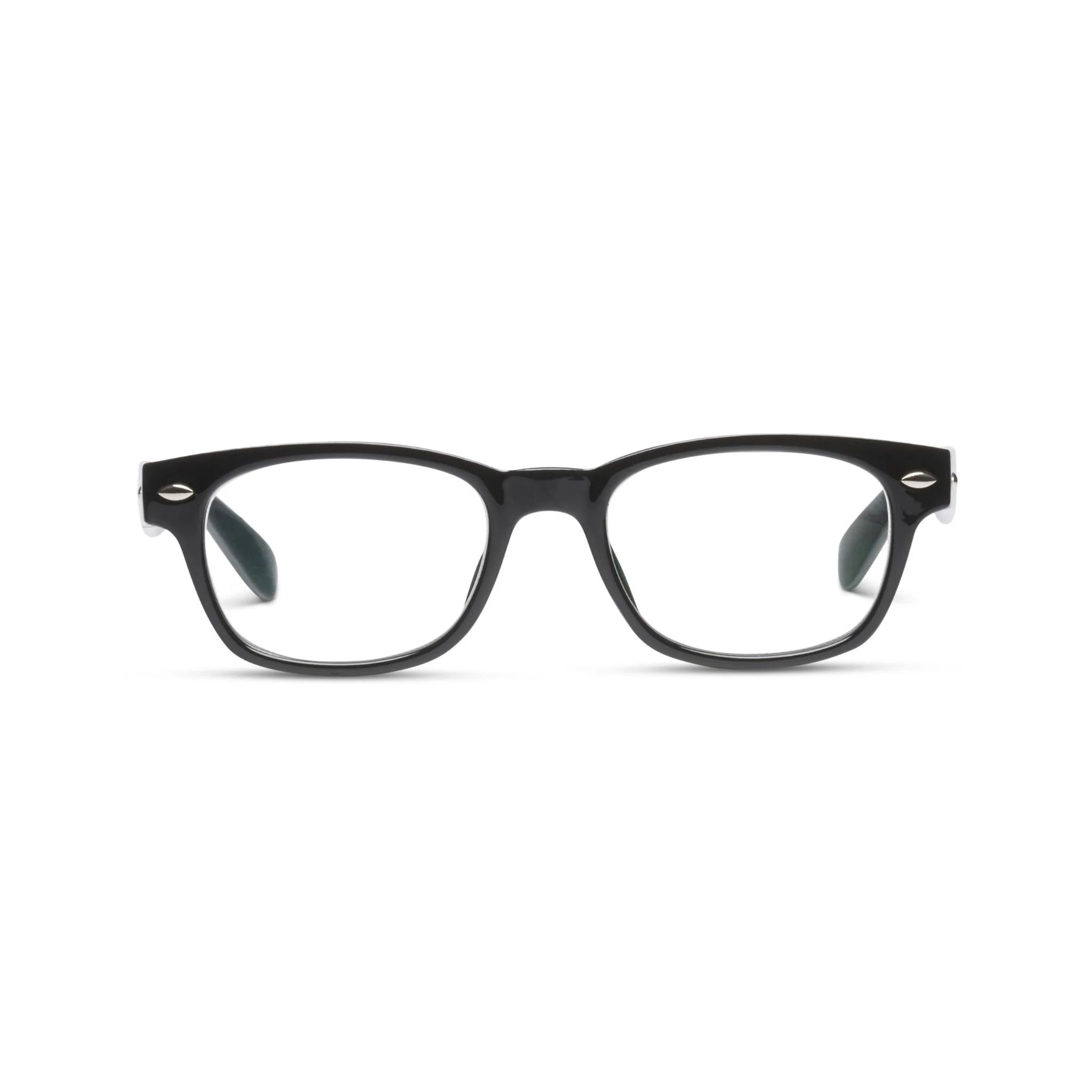 Clark | Blue Light Reading Glasses from Peepers - Black / Reading / 1.25 - Peepers by PeeperSpecs | Peepers