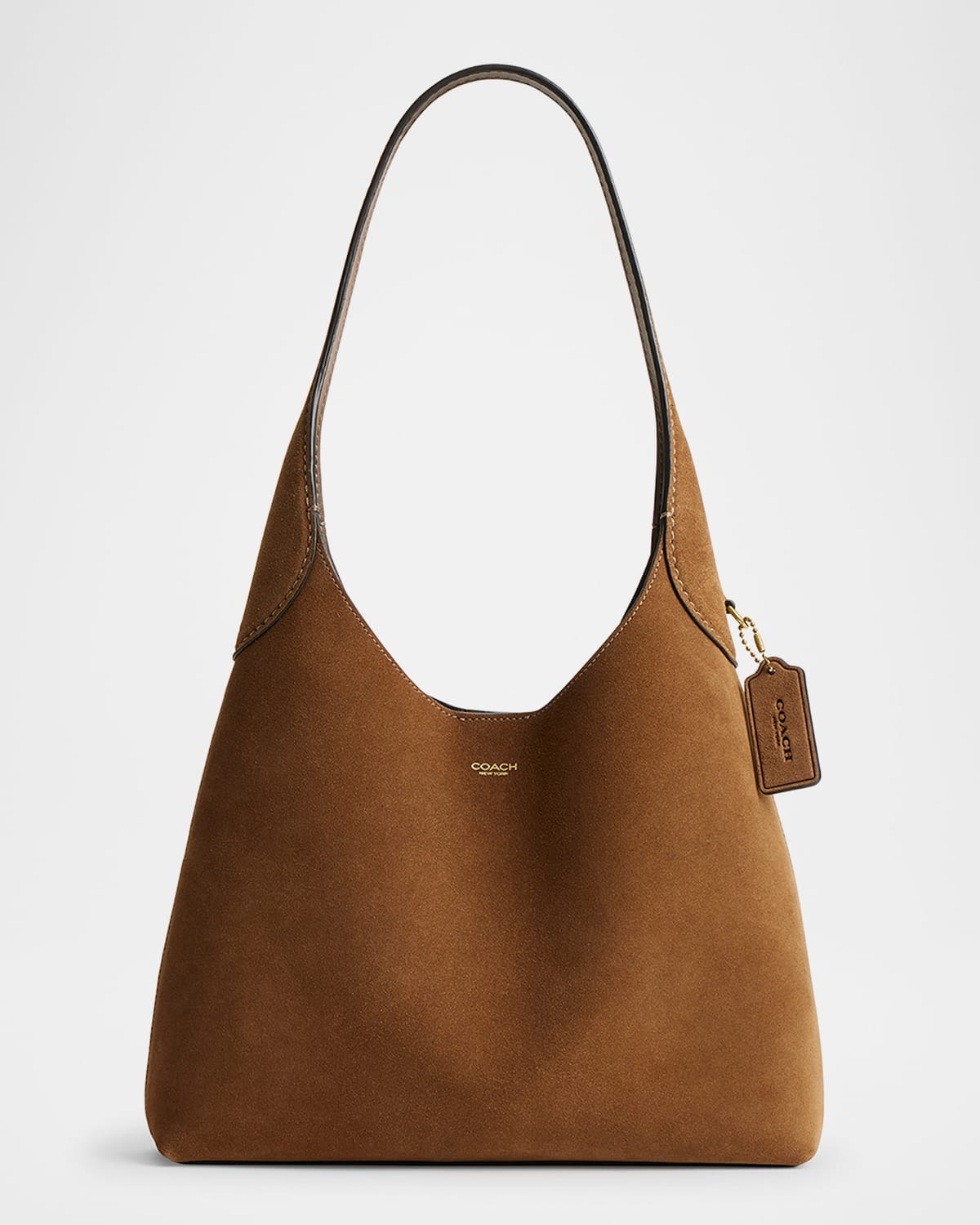 Brooklyn 28 Suede Shoulder Bag | Neiman Marcus