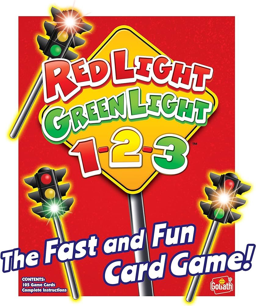 Red Light, Green Light, 1-2-3 - Card Game for Ages 5 and Up | Amazon (US)